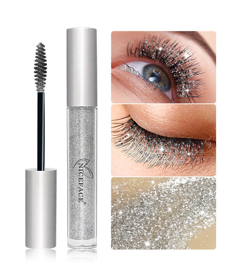 Diamond shimmer mascara