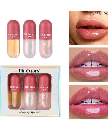 Day Night Instant Volume Lip Plumper Oil Clear Lasting Nourishing Repairing Reduce Lip Fine Line Care Lip Beauty Cosmetic
