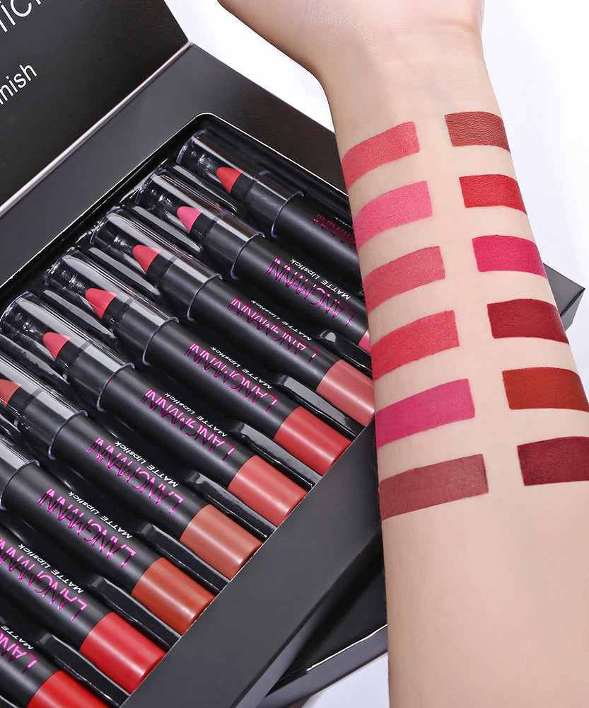 12 lipstick sets