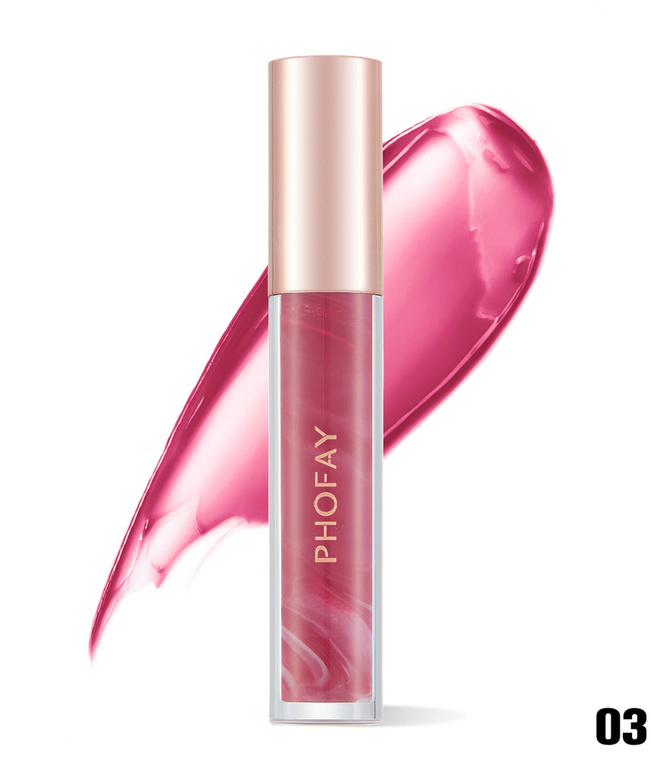 PHOFAY Rose Blooming Hydrating Lip Gloss