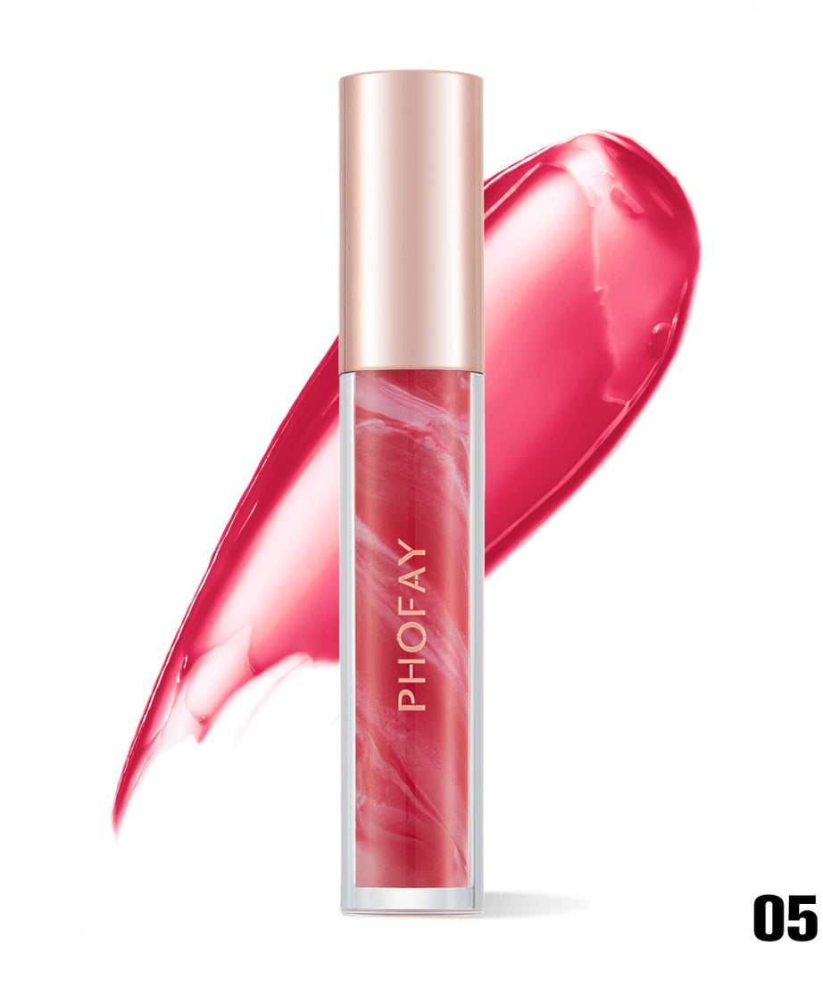 PHOFAY Rose Blooming Hydrating Lip Gloss