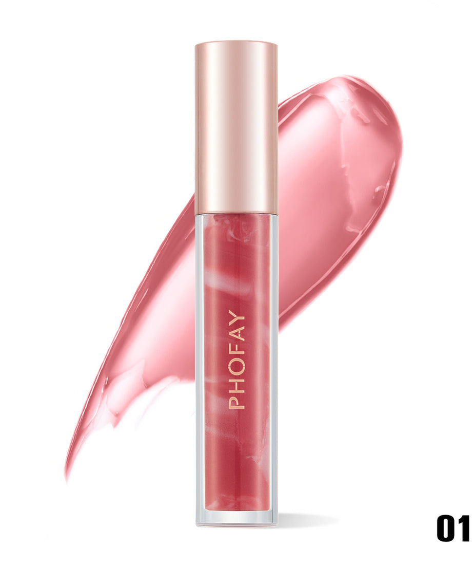PHOFAY Rose Blooming Hydrating Lip Gloss