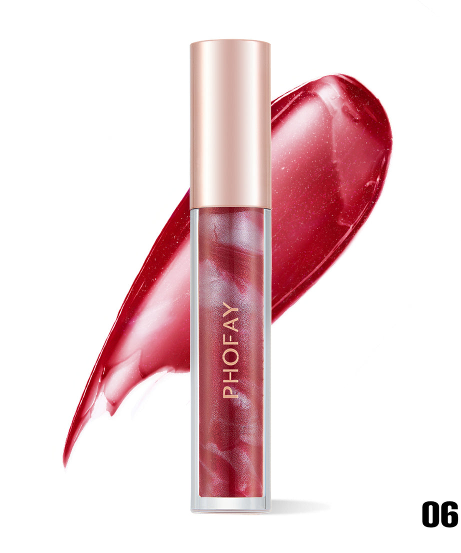 PHOFAY Rose Blooming Hydrating Lip Gloss