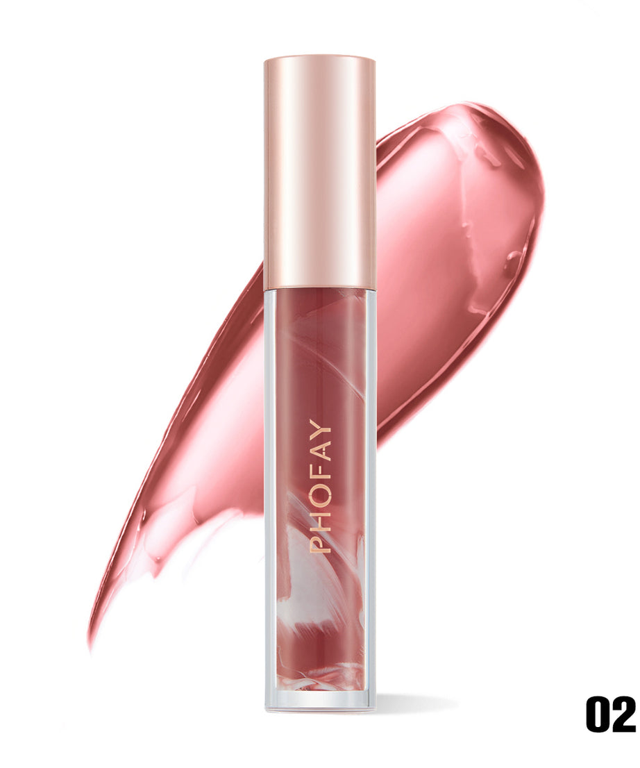 PHOFAY Rose Blooming Hydrating Lip Gloss