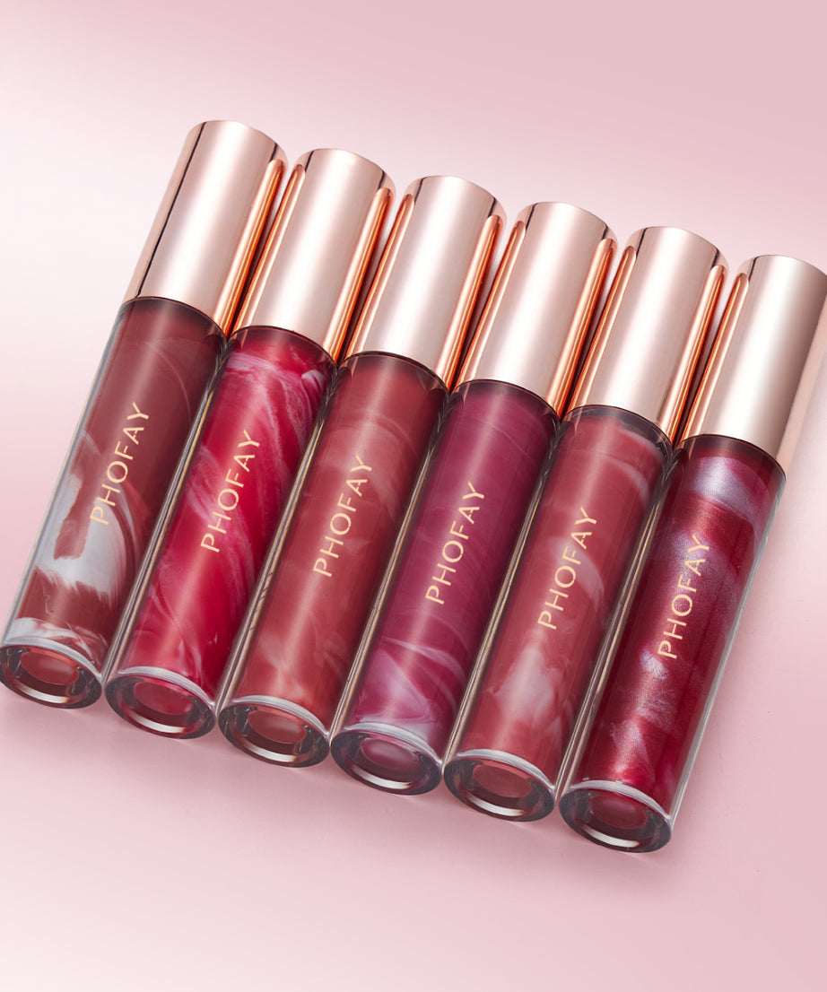 PHOFAY Rose Blooming Hydrating Lip Gloss