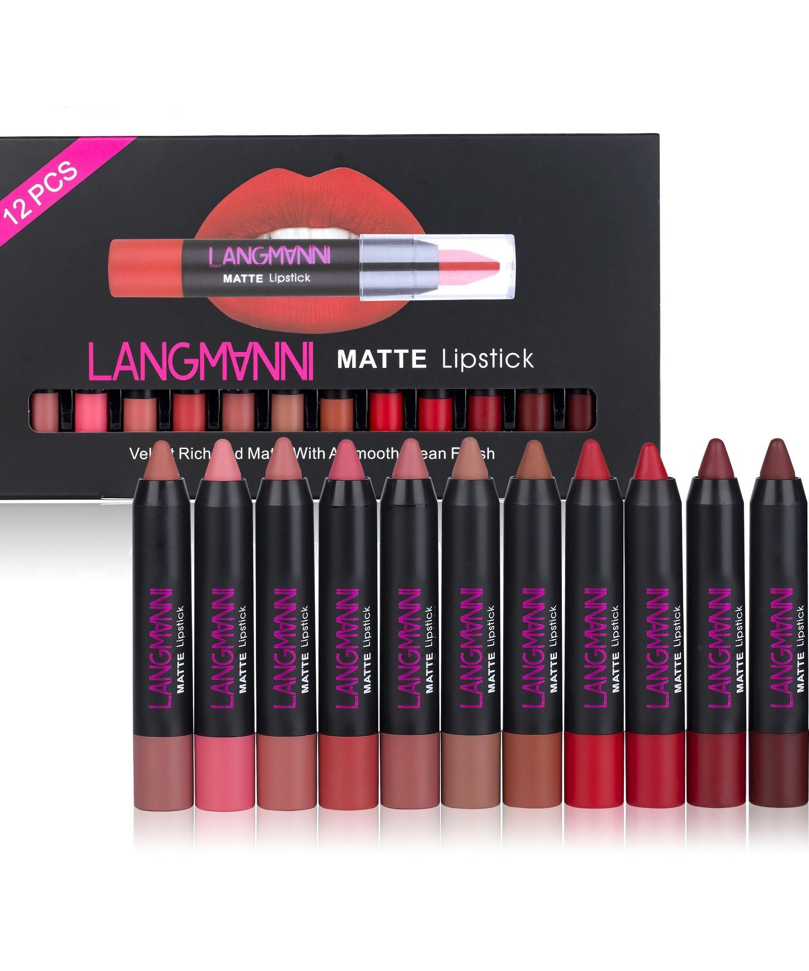12 lipstick sets