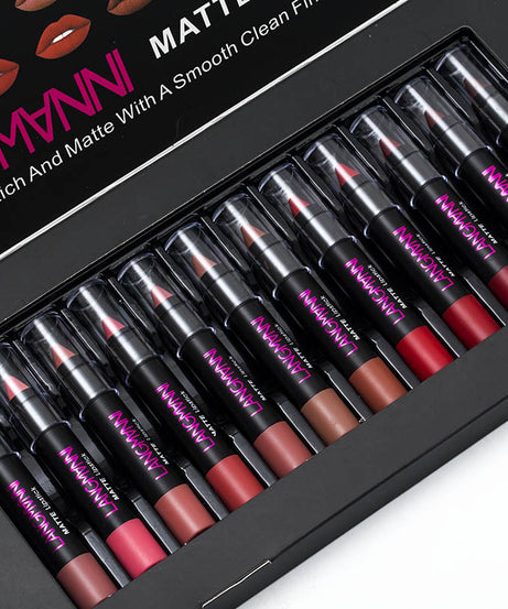 12 lipstick sets
