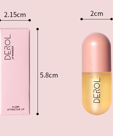 Day Night Instant Volume Lip Plumper Oil Clear Lasting Nourishing Repairing Reduce Lip Fine Line Care Lip Beauty Cosmetic