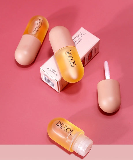 Day Night Instant Volume Lip Plumper Oil Clear Lasting Nourishing Repairing Reduce Lip Fine Line Care Lip Beauty Cosmetic