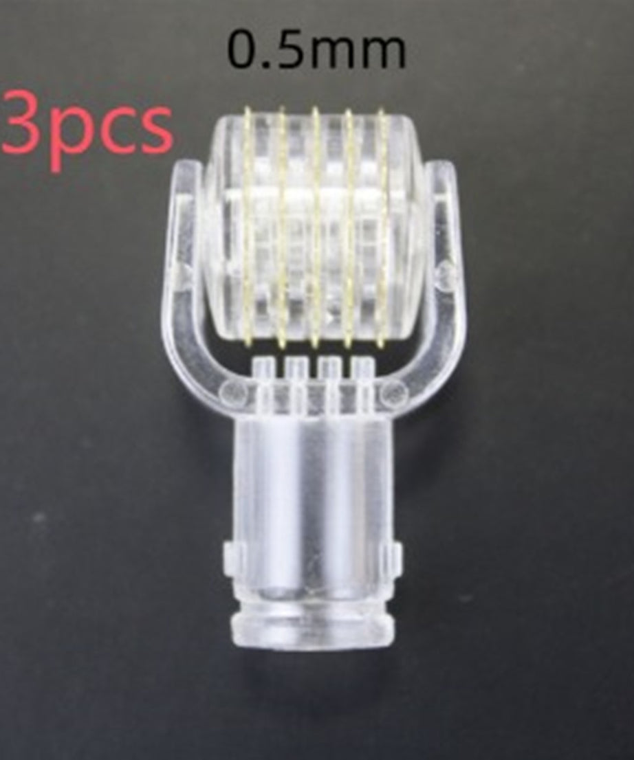 3 In 1 Lip Care Roller Needle Roller Lip Roller Beard Growth Roller Beard Hair Growth Roller Beard Treatment & Serum Applicant