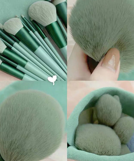 13Pcs Makeup Brush Set Make Up Concealer Brush Blush Powder Brush Eye Shadow Highlighter Foundation Brush Cosmetic Beauty Tools