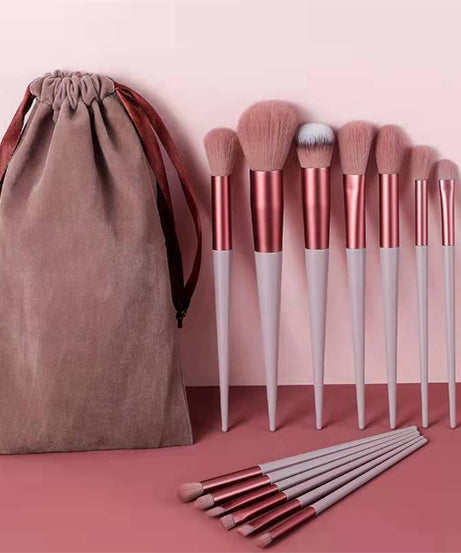 13Pcs Makeup Brush Set Make Up Concealer Brush Blush Powder Brush Eye Shadow Highlighter Foundation Brush Cosmetic Beauty Tools