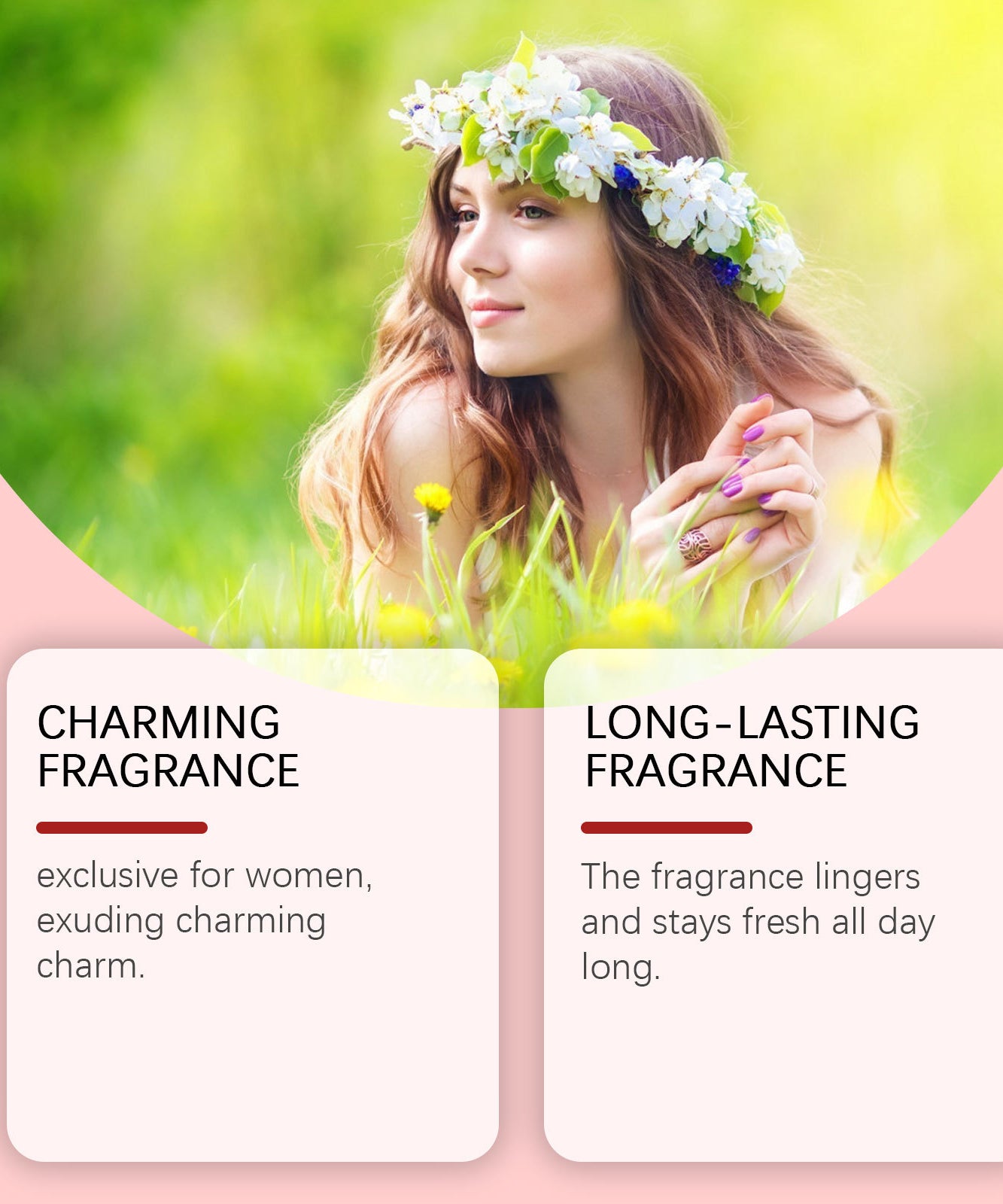 Charming Perfume Rich Cologne Fragrance Tone Natural Carry-on Lasting Fragrance