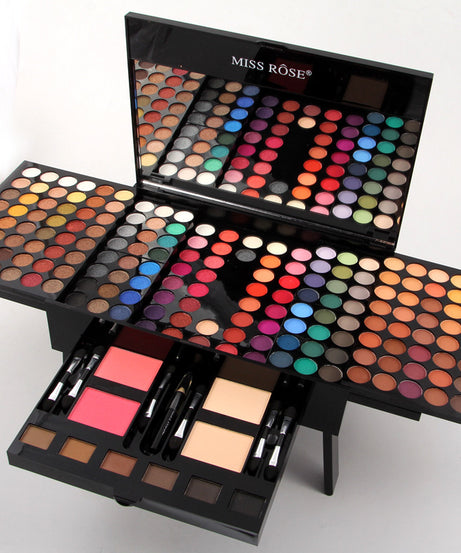 180 Colors Eyes Shadow Blush Set Personalized Piano-shaped Makeup Palette Box