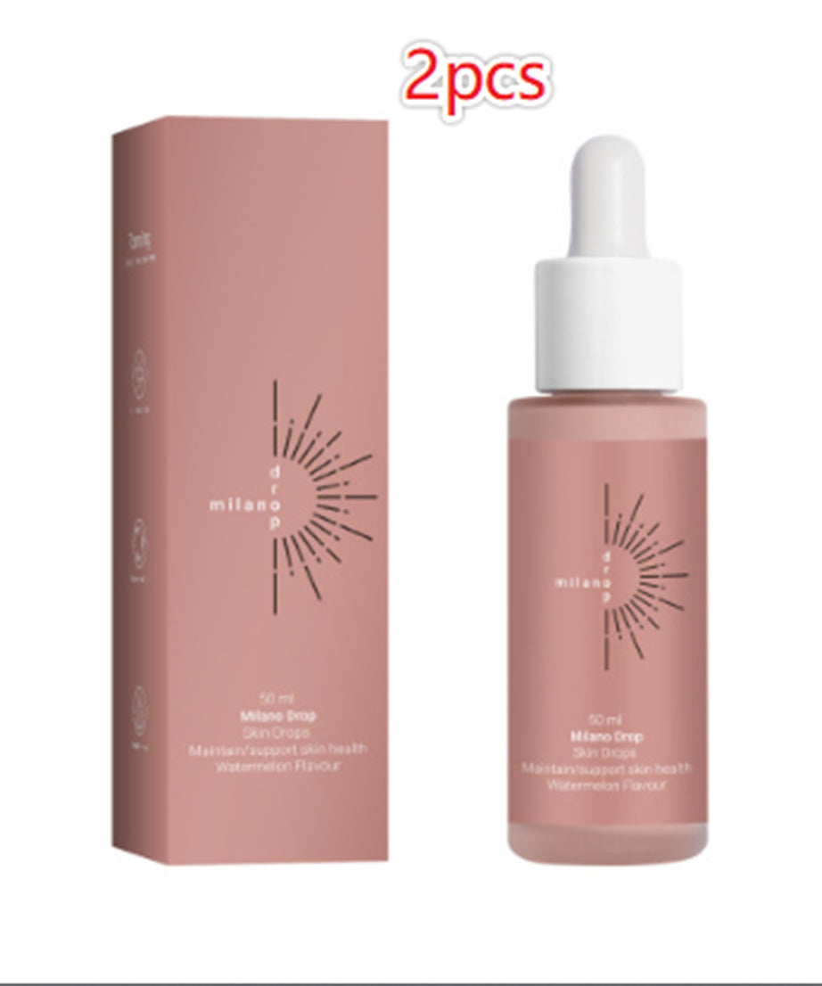 Tanning Face Serum Face Body Tanning Bed Outdoor Fine Line Repair Skin Serum Dark Bronzer Self Tanning Serum Drops